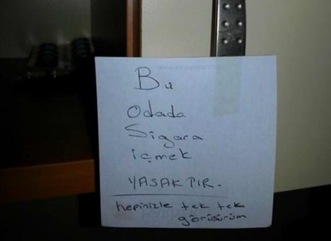 Anne babaların çocuklarına bıraktıkları eğlenceli mesajlar 37