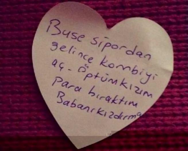 Anne babaların çocuklarına bıraktıkları eğlenceli mesajlar 39