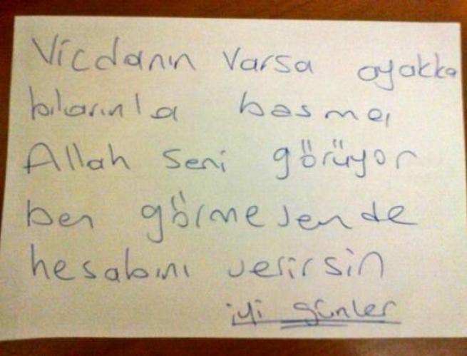 Anne babaların çocuklarına bıraktıkları eğlenceli mesajlar 40