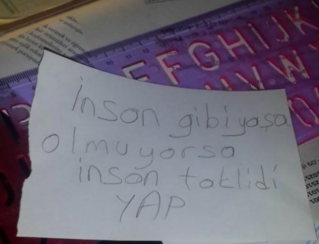 Anne babaların çocuklarına bıraktıkları eğlenceli mesajlar 45