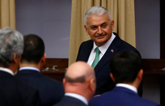 Meclis'te Binali Yıldırım'a büyük ilgi 13
