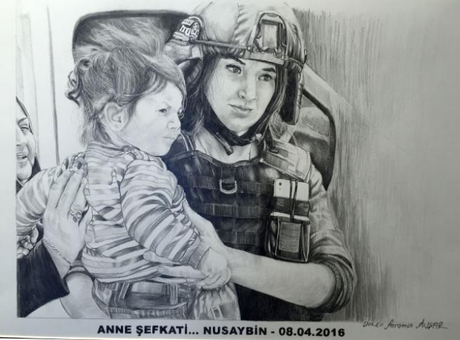Mehmetçiğin Gözüyle Mehmetçik sergisi 1