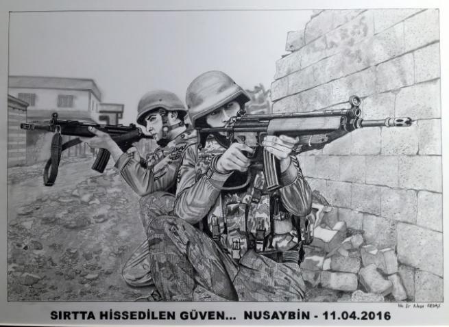 Mehmetçiğin Gözüyle Mehmetçik sergisi 12