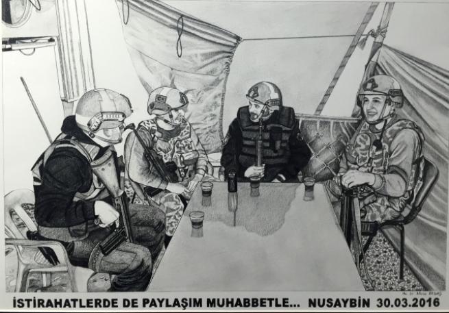 Mehmetçiğin Gözüyle Mehmetçik sergisi 13