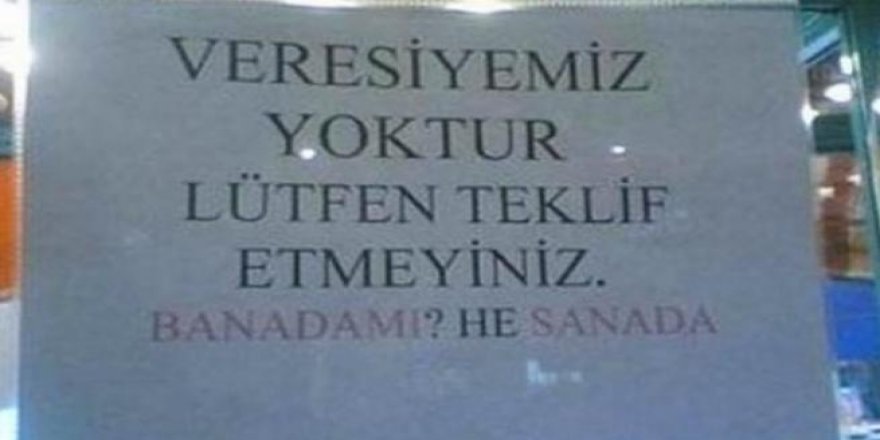 En komik bakkal ilanları