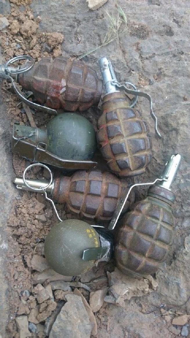 PKK'lı teröristler Matkap ile kayaları oymuşlar 5