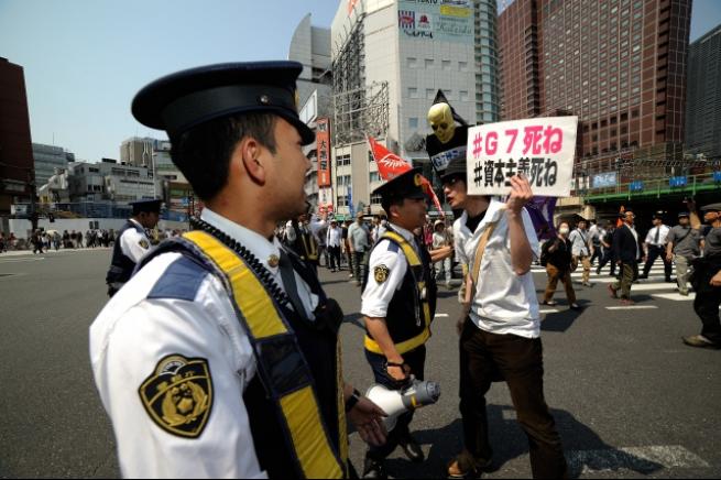 G7 Liderler Zirvesi protesto edildi 10