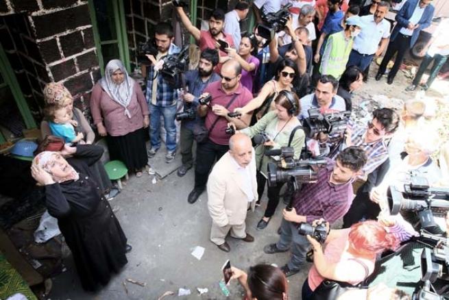 Sur ilçesine giden HDP'lilere soğuk duş 2