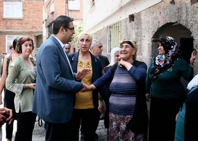 Sur ilçesine giden HDP'lilere soğuk duş 3