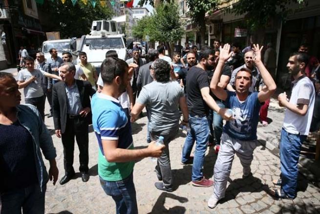 Sur ilçesine giden HDP'lilere soğuk duş 4