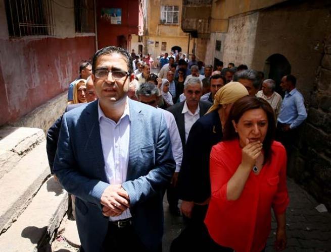 Sur ilçesine giden HDP'lilere soğuk duş 7