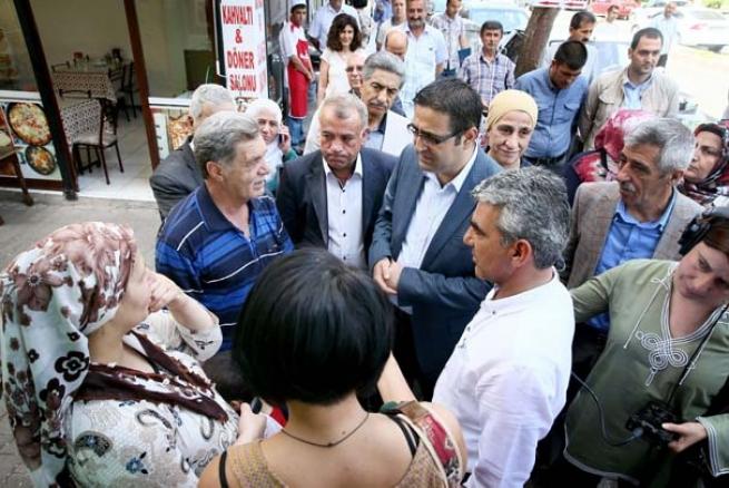 Sur ilçesine giden HDP'lilere soğuk duş 8