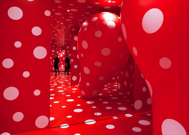 Japon sanatçı Yayoi Kusama'nın sergisi 15