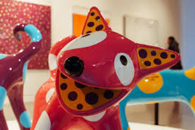 Japon sanatçı Yayoi Kusama'nın sergisi 17