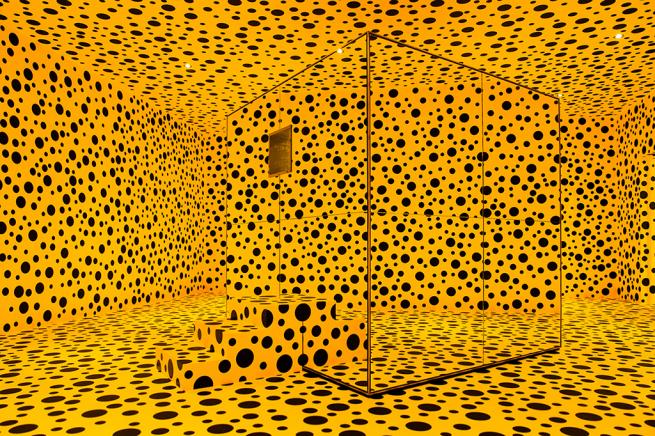 Japon sanatçı Yayoi Kusama'nın sergisi 19