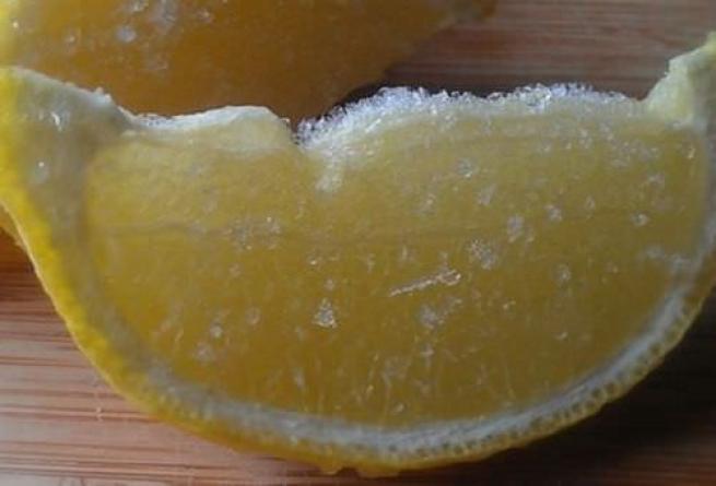 Donmuş limon mucizesi 8