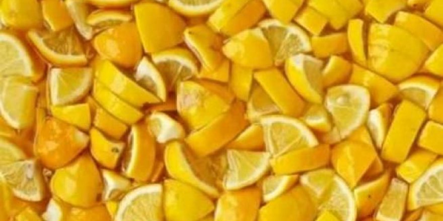 Donmuş limon mucizesi