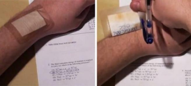 Öğrencilerin kopya ile imtihan'ı 3