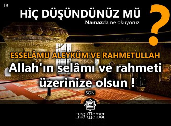 Namazda ne okuyoruz 1