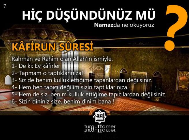 Namazda ne okuyoruz 12