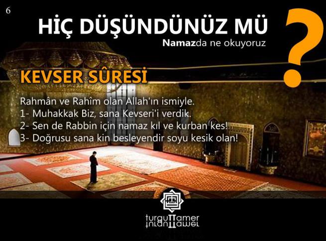 Namazda ne okuyoruz 13