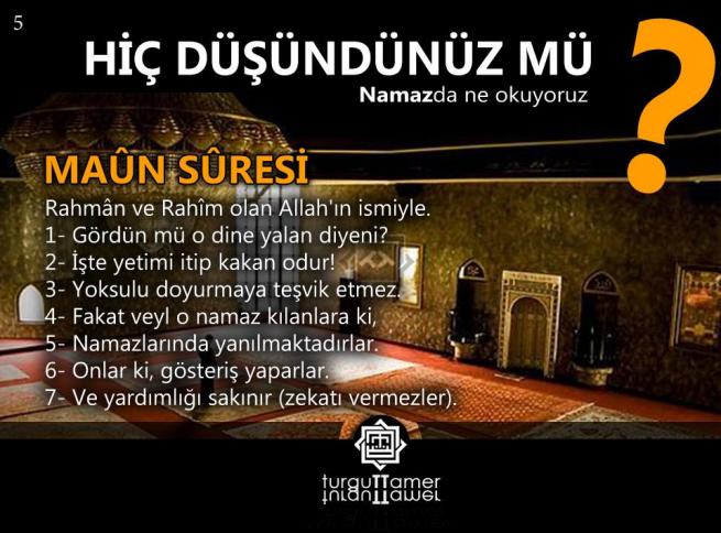 Namazda ne okuyoruz 14