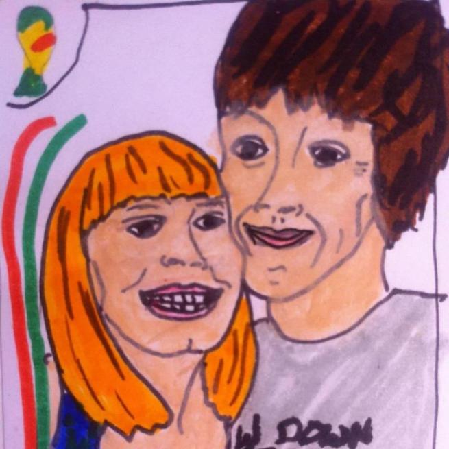 Elleriyle EURO 2016 Panini albümü yaptılar 1