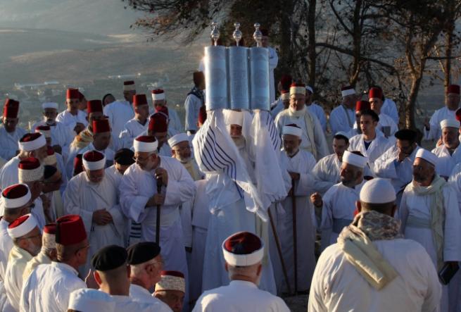Nablus'taki Samiriler Tevrat'ın indirilişini kutladı 1