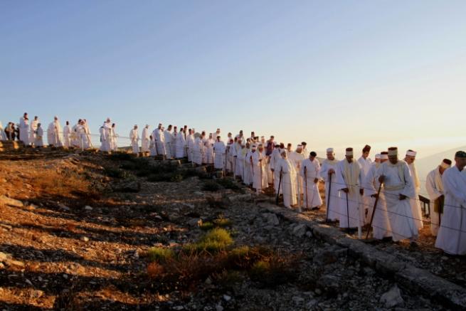 Nablus'taki Samiriler Tevrat'ın indirilişini kutladı 10