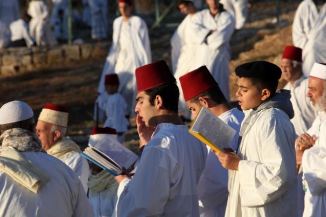 Nablus'taki Samiriler Tevrat'ın indirilişini kutladı 3