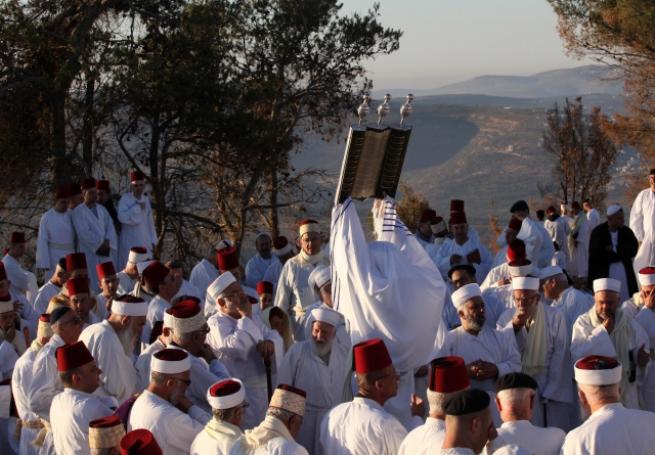 Nablus'taki Samiriler Tevrat'ın indirilişini kutladı 6
