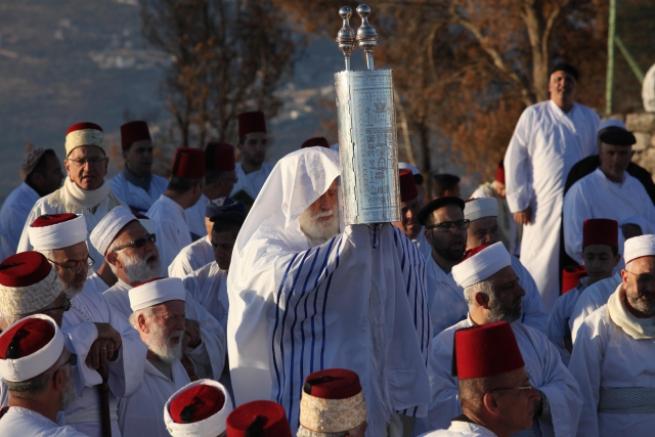 Nablus'taki Samiriler Tevrat'ın indirilişini kutladı 7