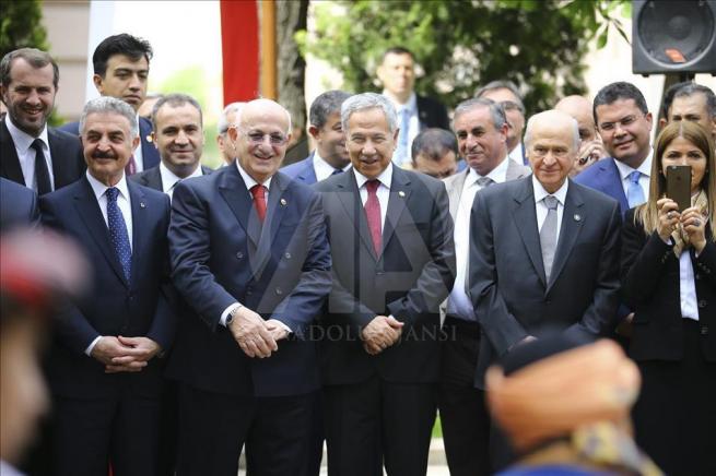 Birinci Büyük Millet Meclisinde anma töreni 2