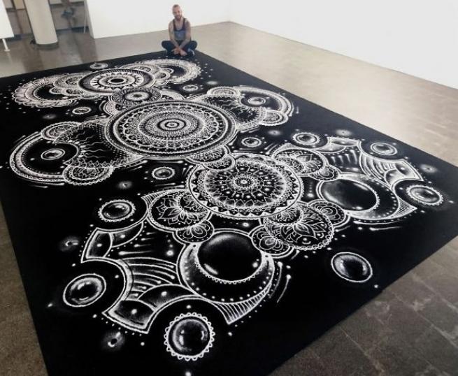 Yemek tuzuyla inanılmaz eserler ortaya koydu! 2