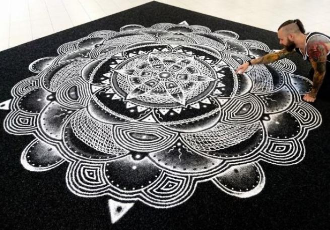 Yemek tuzuyla inanılmaz eserler ortaya koydu! 3