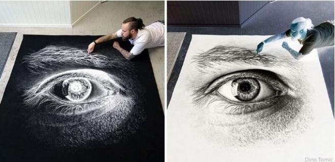 Yemek tuzuyla inanılmaz eserler ortaya koydu! 9