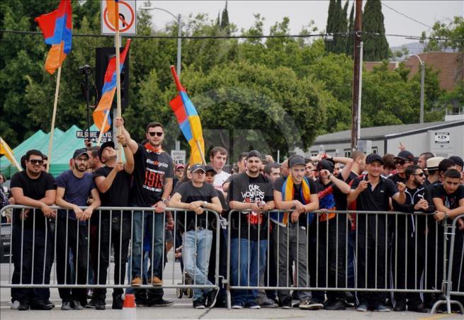 Ermenilerden Los Angeles'ta protesto 4