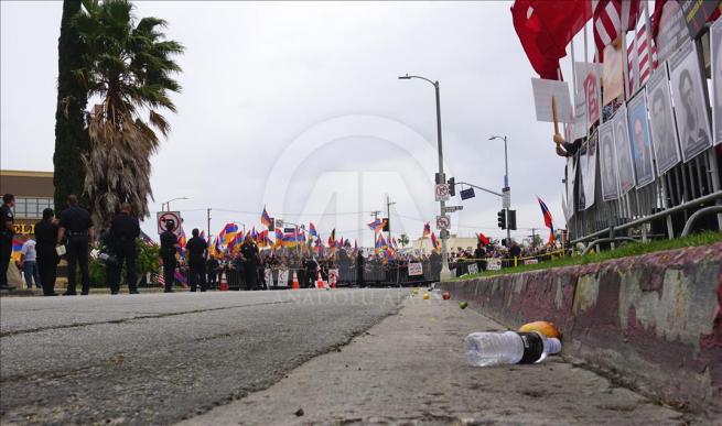 Ermenilerden Los Angeles'ta protesto 8