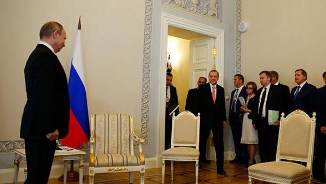 Putin Erdoğan'ı böyle karşıladı 18