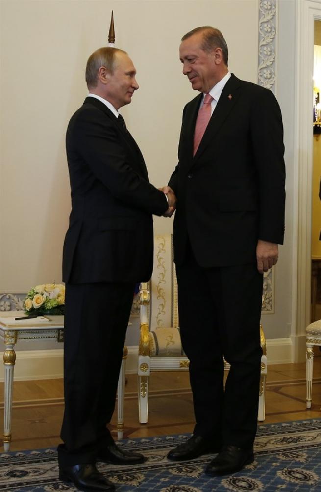 Putin Erdoğan'ı böyle karşıladı 7