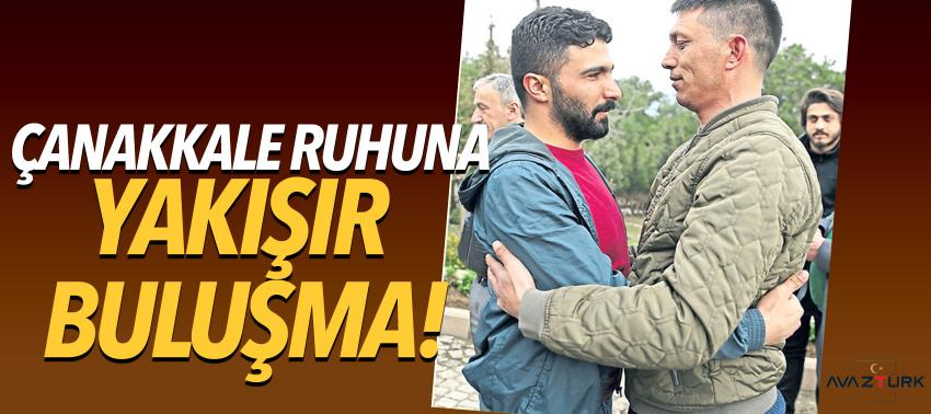Sekin ve Halisdemir'in kardeşinden Çanakkale ruhuna yakışır buluşma!
