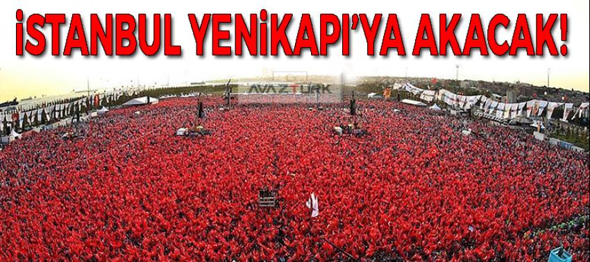 İstanbul Yenikapı'ya akacak!