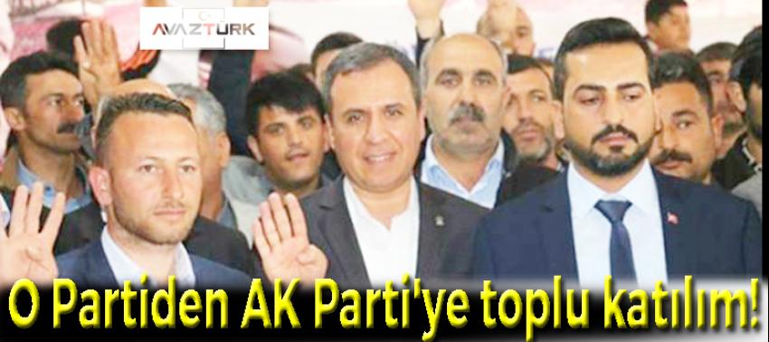 O Partiden AK Parti'ye toplu katılım!