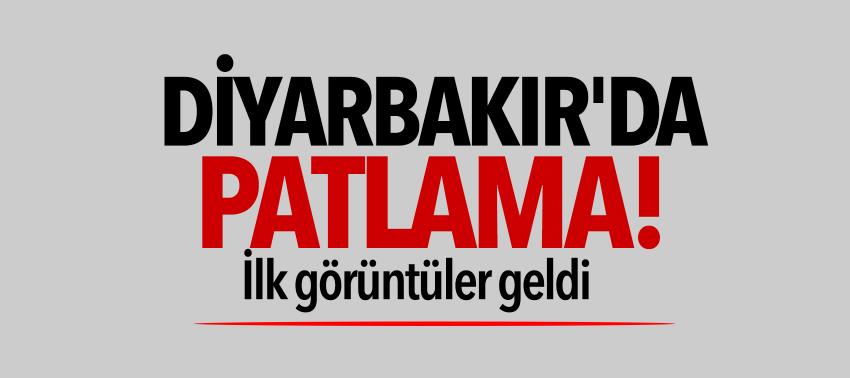Diyarbakır'da şiddetli patlama!