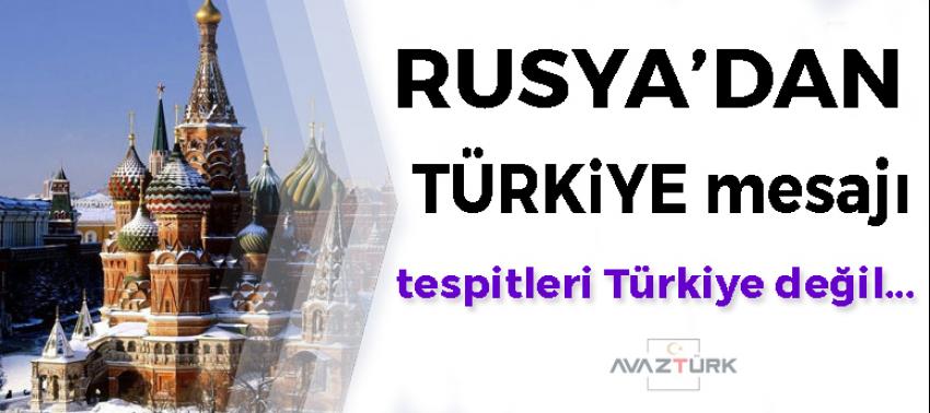Rusya'dan kritik Türkiye mesajı!