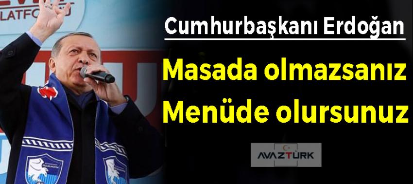Erdoğan: Biz milletimize bugüne kadar efendi olmadık, hizmetkar olduk!