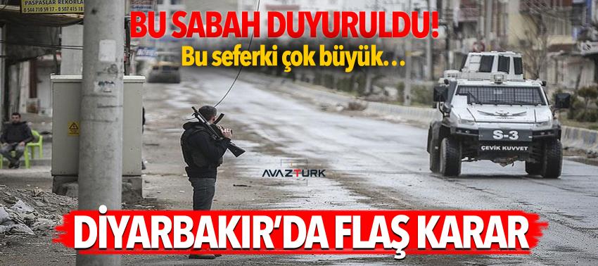 Bu seferki çok büyük… Diyarbakır’da flaş karar