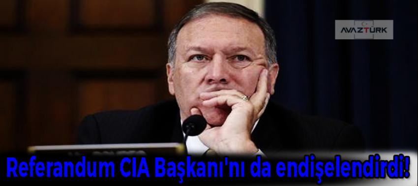 Referandum CIA Başkanı'nı da endişelendirdi!