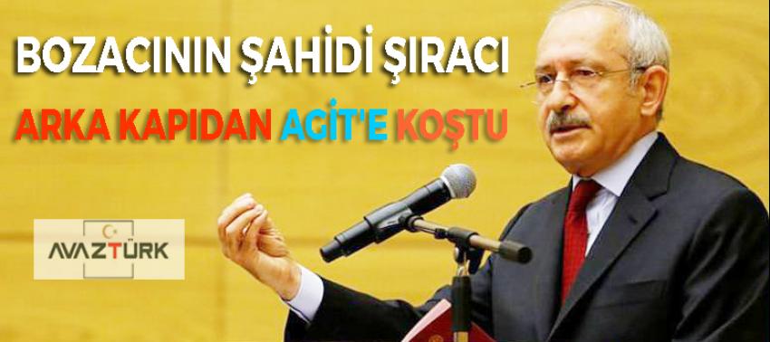 Bozacının şahidi şıracı! Arka kapıdan AGİT'e koştu