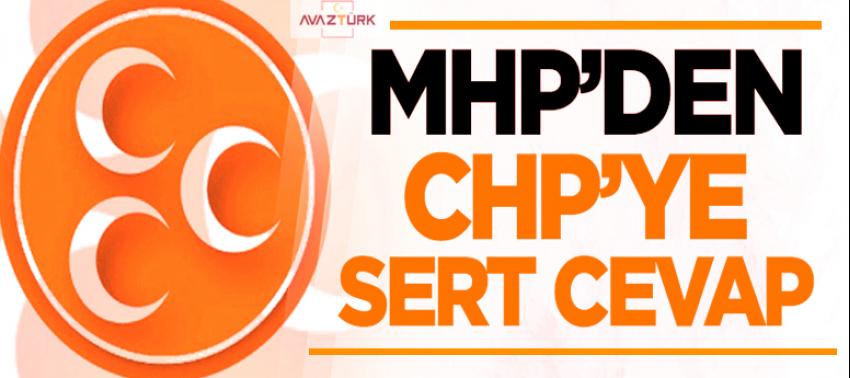 MHP'den CHP'nin sokak tehdidine çok sert cevap!